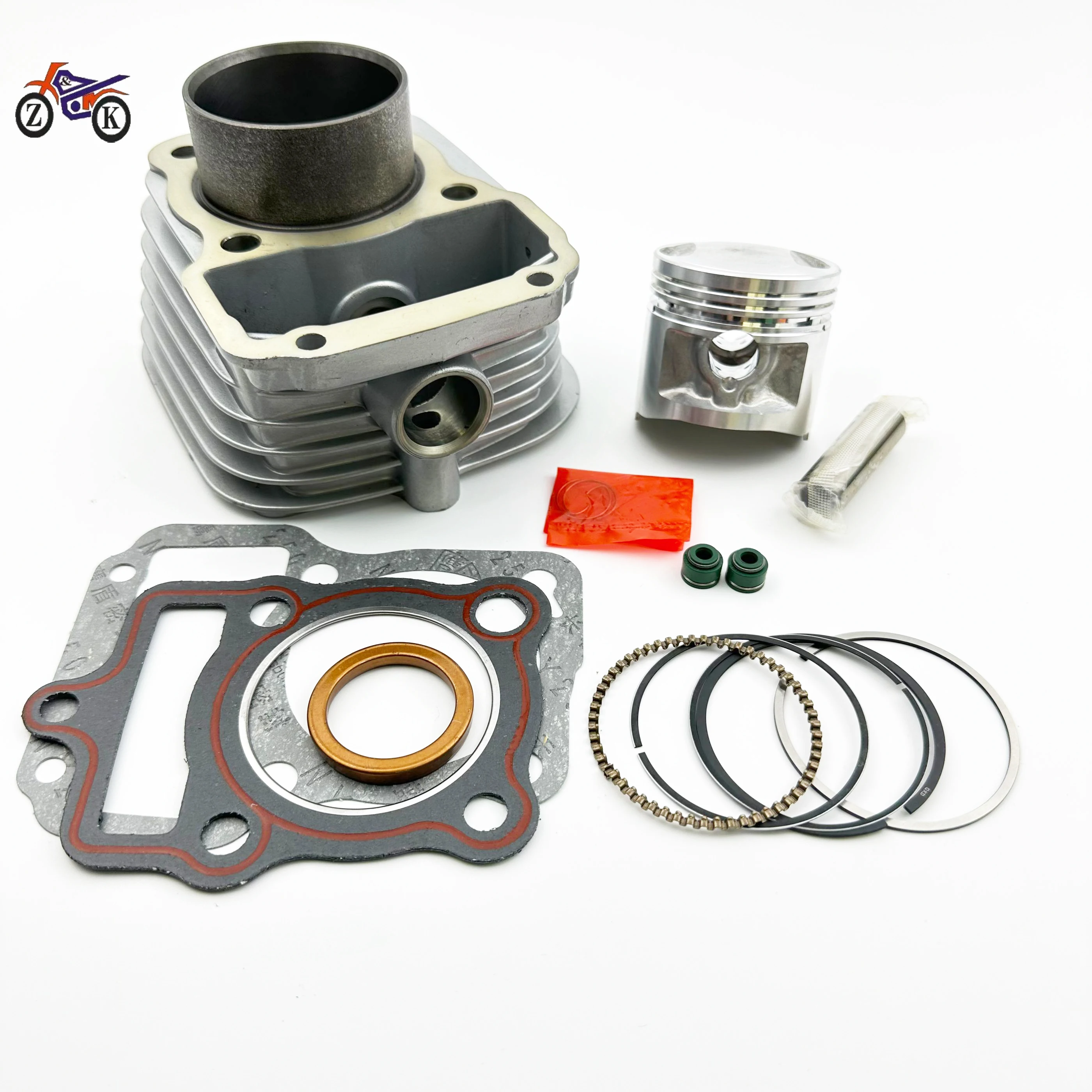 

MOTORCYCLE CYLINDER 56.5 mm CG125 LEAF 15 PIN HOLE plain ring for CARGO TODAY TITAN ML TU FAN CG125