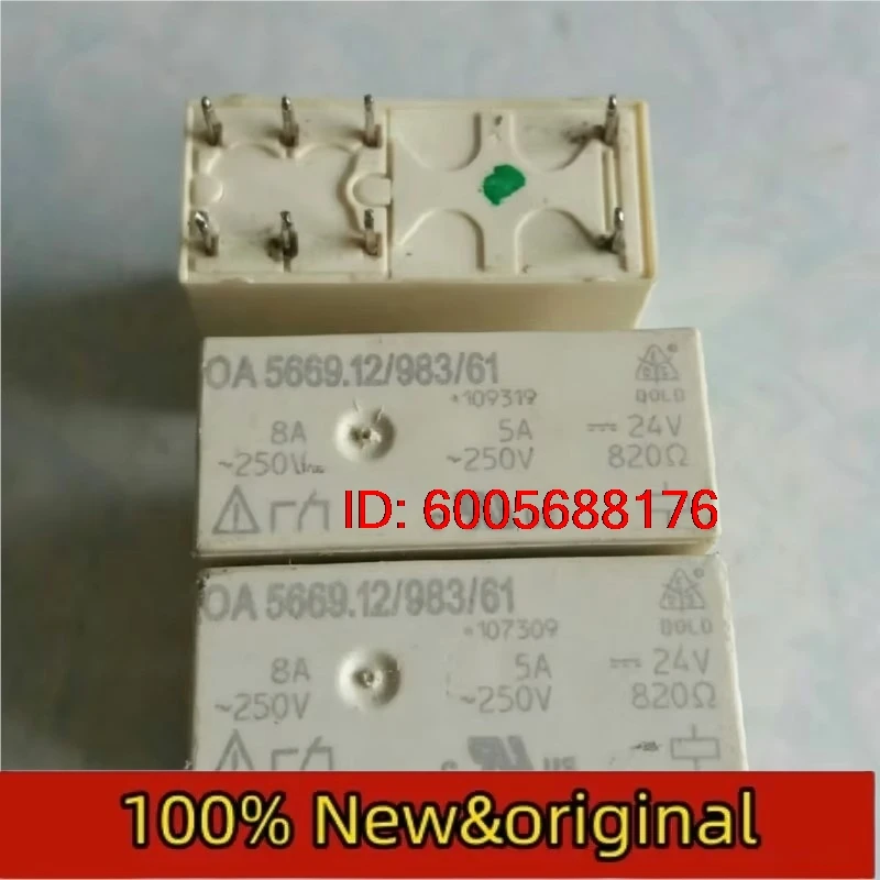5pcs New Relays OA 5669.12 983 61 24V relay