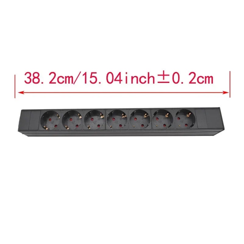 PDU Stekkerdozen Schuko Powerlink box eindversterker audio 3 P Luchtvaart powercon plug 2-11 AC EU Korea 4.8 4.0 standaard SOCKET - afbeelding 1
