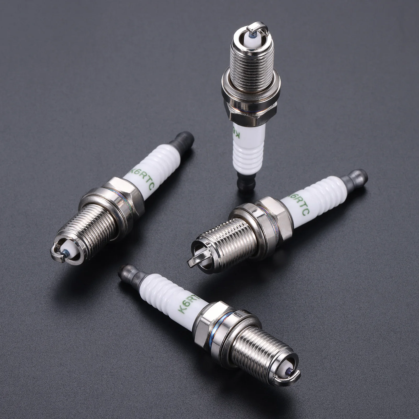 4Pcs Spark Plug Kit 491055S for Champion RC12YC Briggs and Stratton 692051 491055 491055S 792015 491055T 5066 Kohler 25 132 12-S