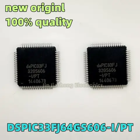 (5-10piece) 100% New DSPIC33FJ32GS606-I/PT DSPIC33FJ32GS606-I PT QFP64 Chipset