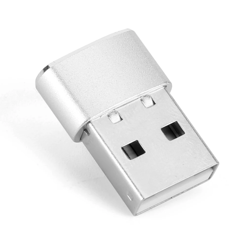 محرك الماوس الصغير Jiggler التوصيل والتشغيل USB مؤشر الحركة التلقائي يبقي مستيقظًا ضوء المؤشر سبائك الألومنيوم الإسكان للكمبيوتر