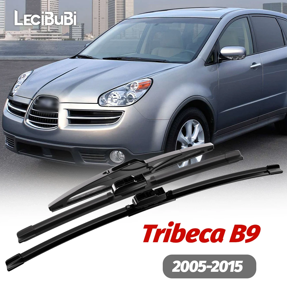 

1set Front & Rear Windshield Wiper Blades Windscreen Wipers For Subaru Tribeca B9 2005-2015 2006 2007 2008 2009 2010 Accessories