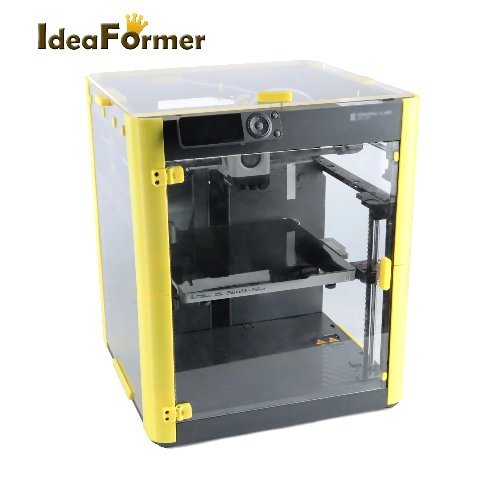 Ideaformer for Bambu Lab P1P Enclosure Kit Transparent Panel High Temperature Resistance with Screw Kit 3D Printer Parts