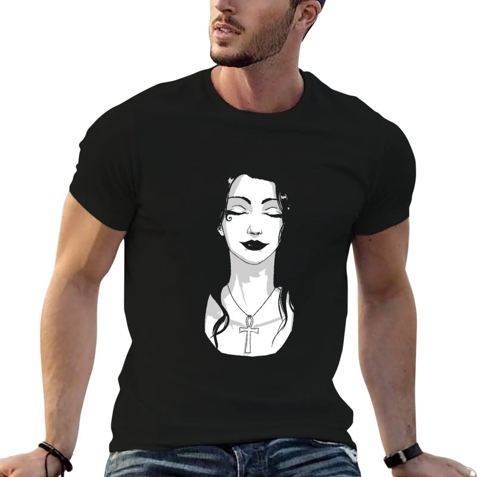 Minimal Death T-Shirt Plus Size All Match Tee Shirt