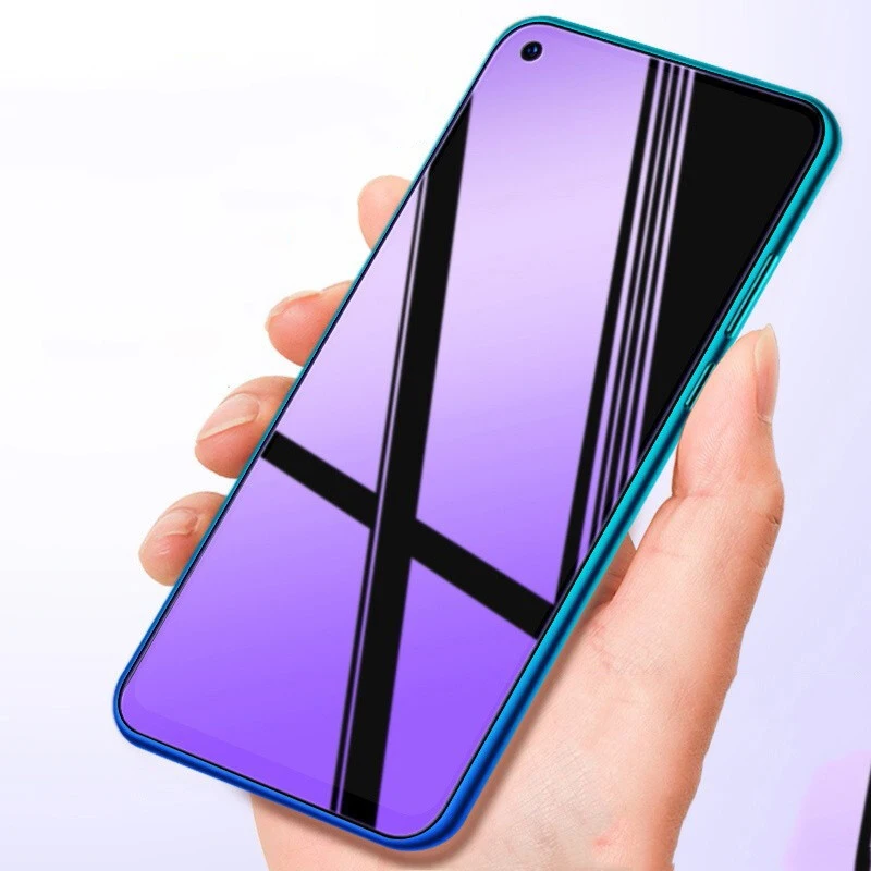 For Realme 8 9 Pro Plus 8S 8i 9i SE Anti Blue Tempered Glass Screen Protector for Realme 9pro 9SE 9H Blue Light Protective Film