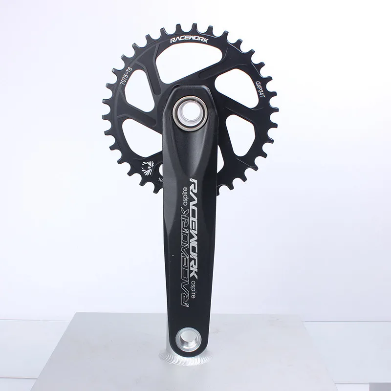RACEWORK Crankset Set forSRAM forGXP for 170/175mm Mountain Bike Chainring32/34/36/38T Narrow Wide MTB Bicycle Crank Parts