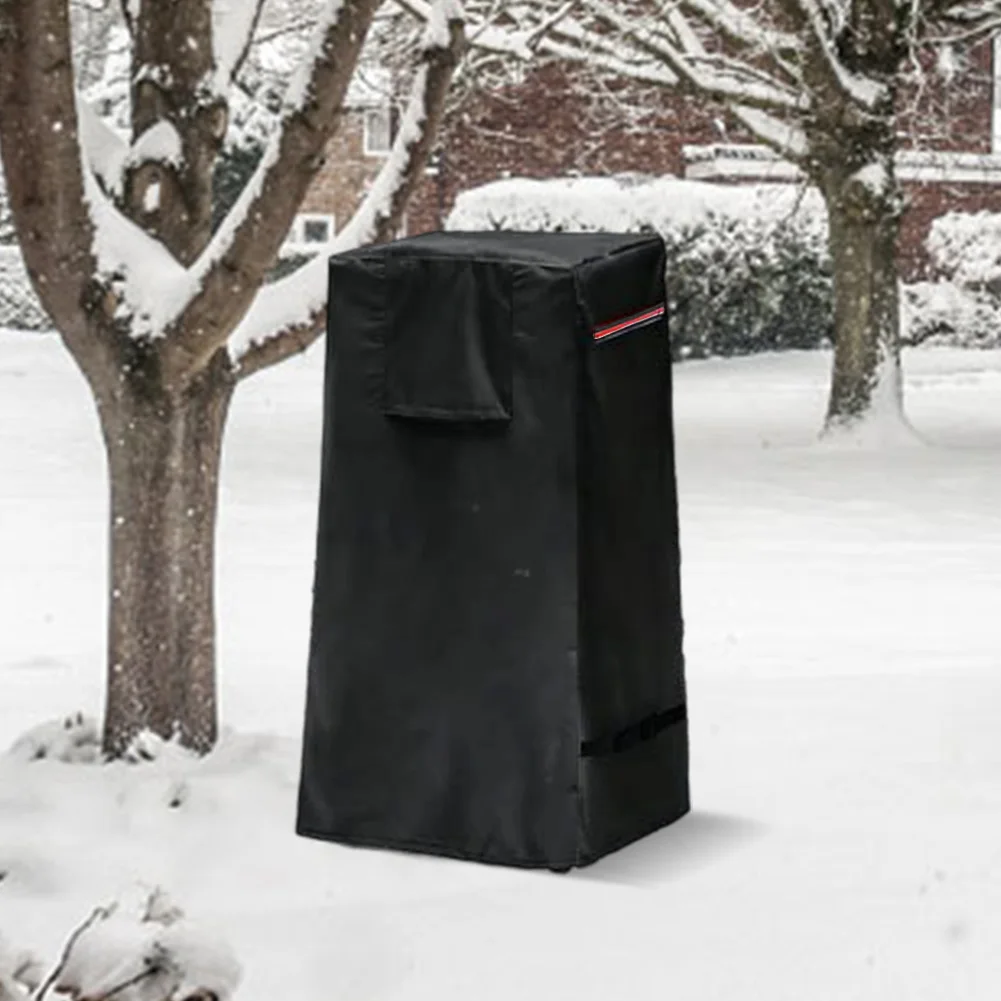 Waterproof Garden Fountain Cover with Zipper and Adjustable Drawstring for All Season Protection 238 by 19 by 40 Inches