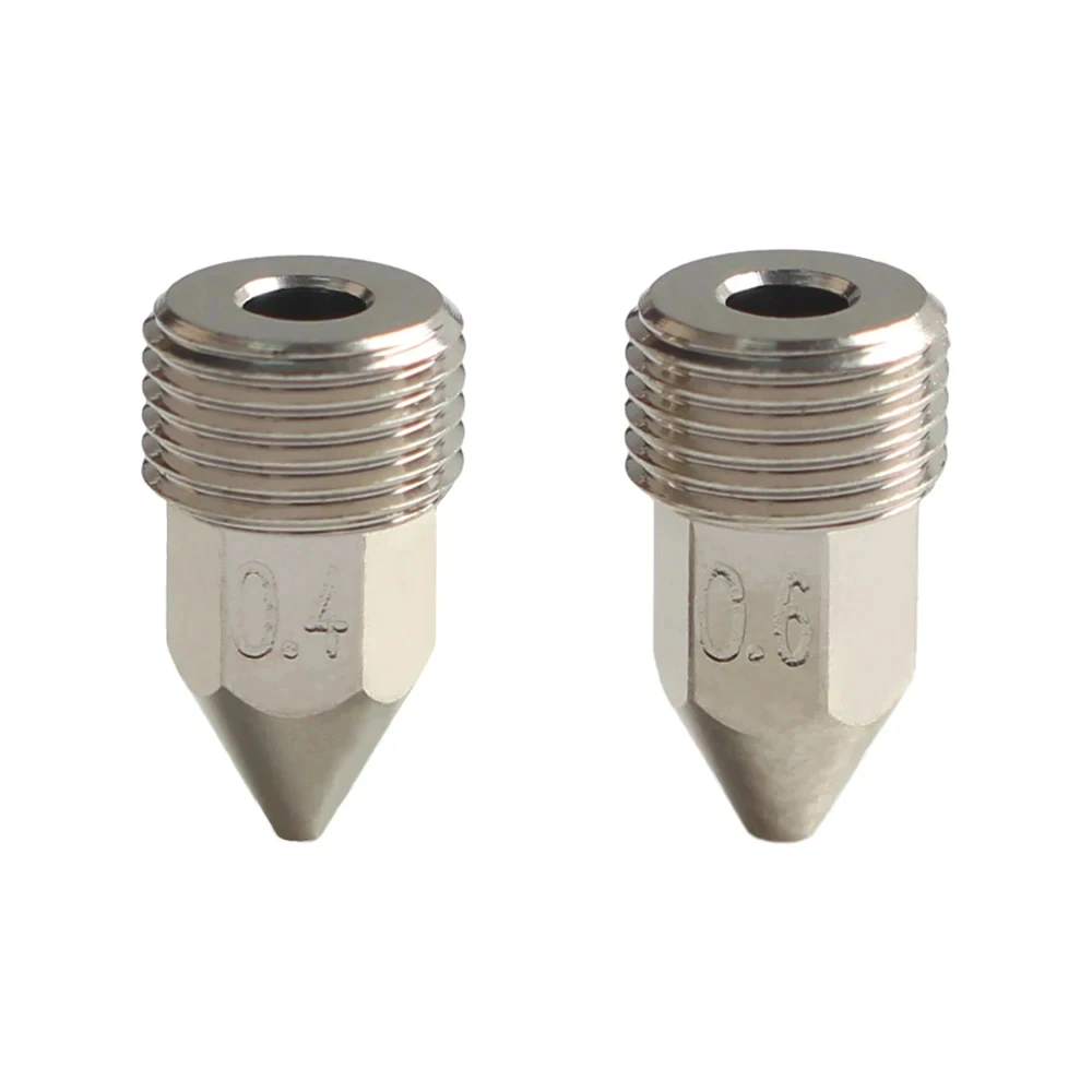 Upgraded Nozzle For REVO Hotends 0.4mm/0.6mm Standard Flow Nozzles Hardened Steel/Copper/Titanium /TC4 Material