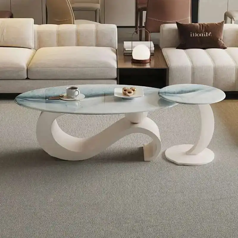 Nordic Luxury Coffee Mesa Coffee Unique Tables Tables Saving Modern Trendy Design Space De Centro Sala Furniture Living Room New