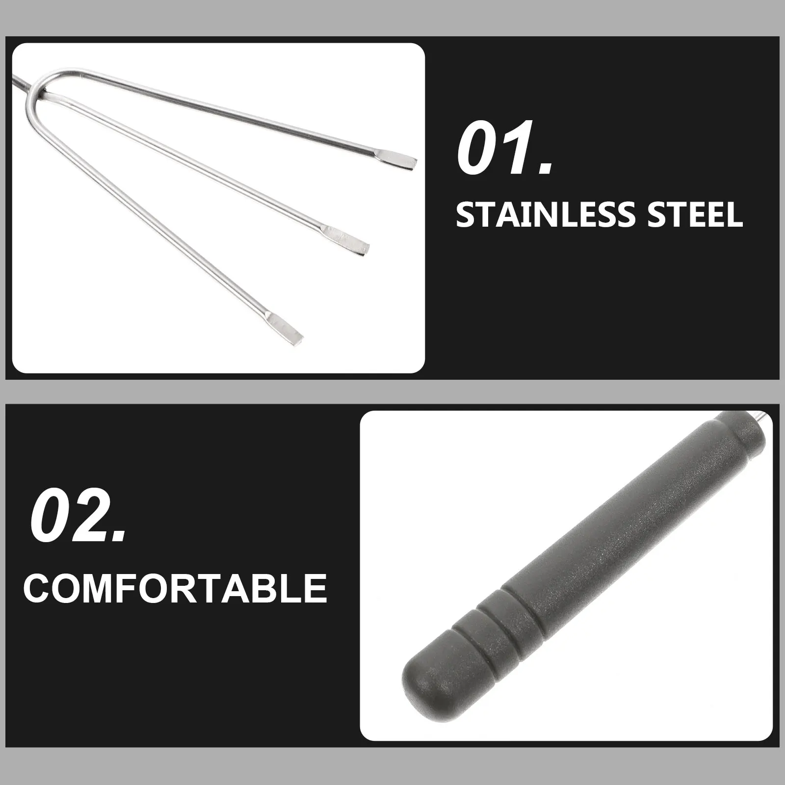 

6pcs Stainless Steel Dipping Forks Chocolate Fork Picks For Diy Decorating Fondue Baking Kitchen Gadgets Bbq Tool