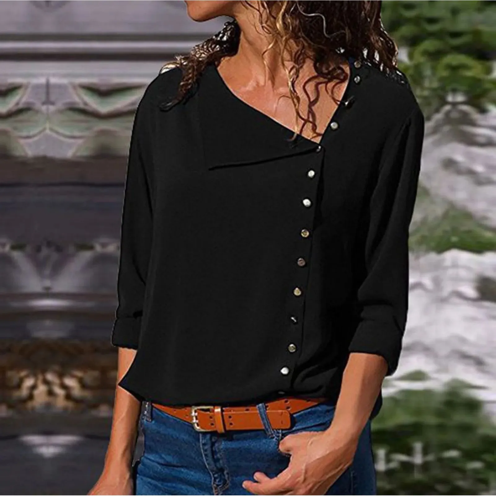 Lâche Long Sve Casual irt pour les femmes grande taille automne confortable coupe ample longue Sve irt dames Premium Faion