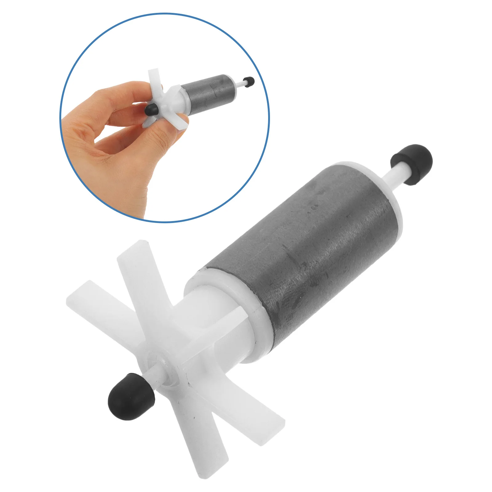 

Submersible Replacement Rotor Sturdy Aquarium Accessory Fish Tank Fountain Pool Small Compact Water Rotor Household Daily Use