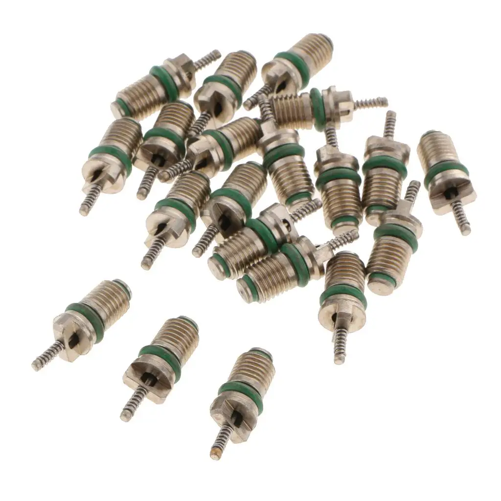 20 Pieces Adapter High Pressure Side Connection Air Conditioning R134A Valve