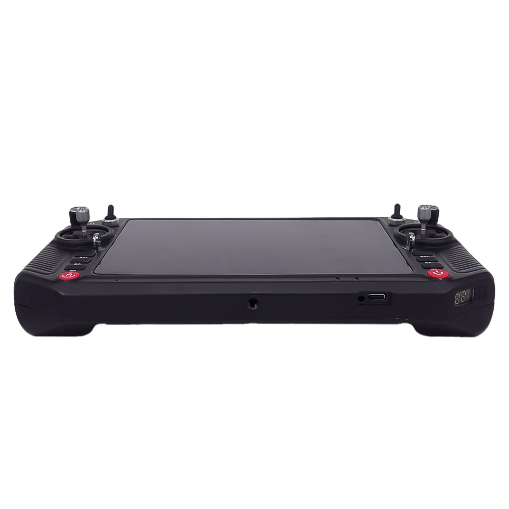 Unidad de tierra de transmisión de vídeo de fibra óptica integrada, 40 km/80 km, con pantalla y Control remoto, accesorios Dr-one