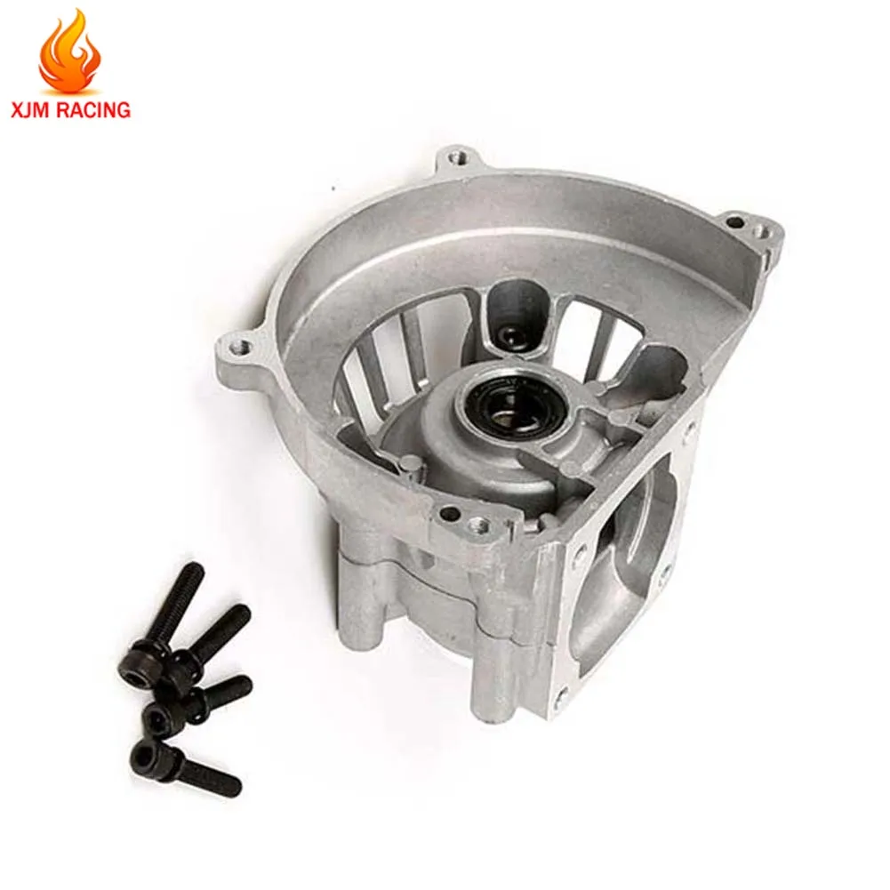 Karter 4-otworowy (z łożyskiem, uszczelką olejową) do silnika Zenoah CY ROVAN 26CC~45CC do 1/5 HPI ROFUN KM Baja Losi 5ive T FG Parts