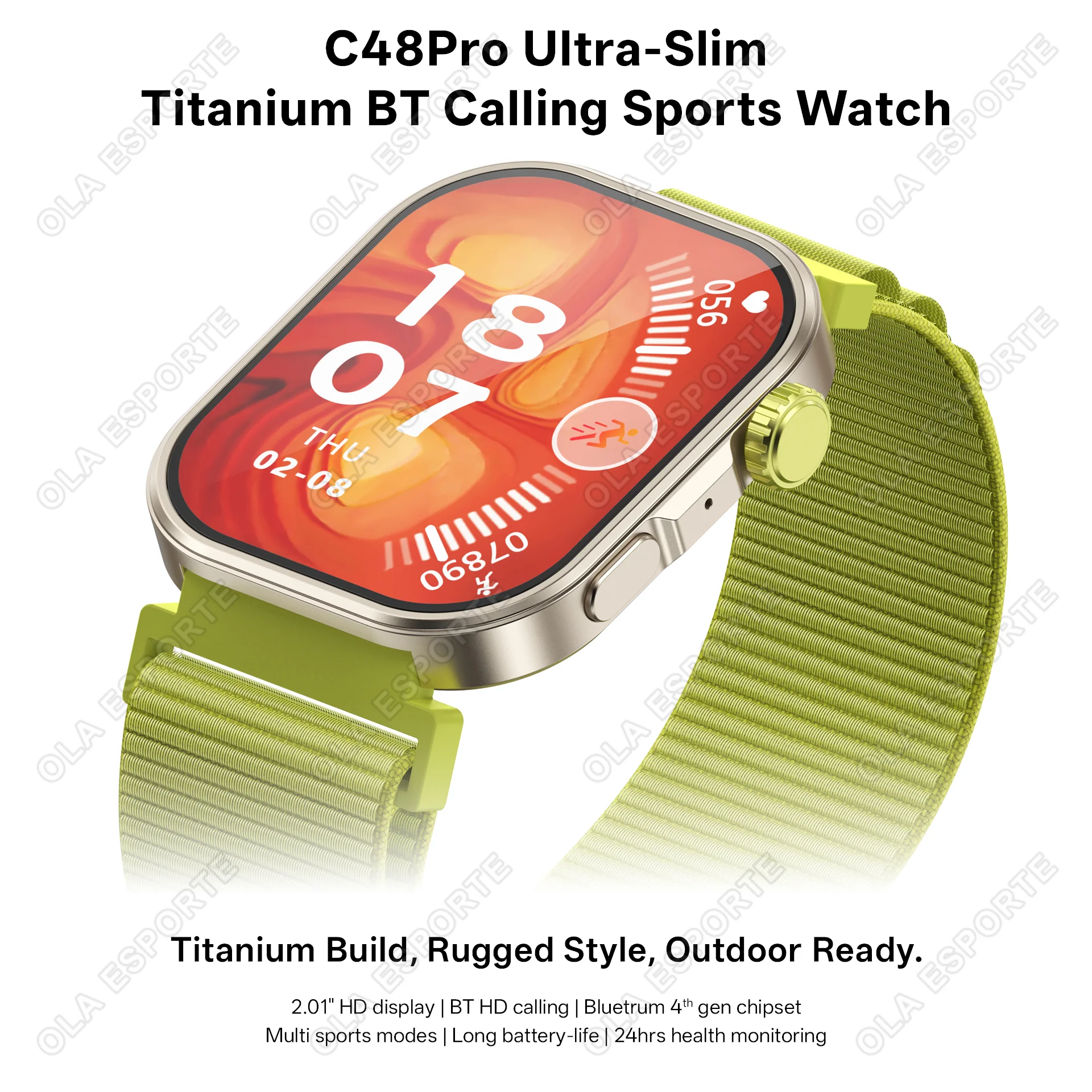 2026 New Smart Watch 2.01