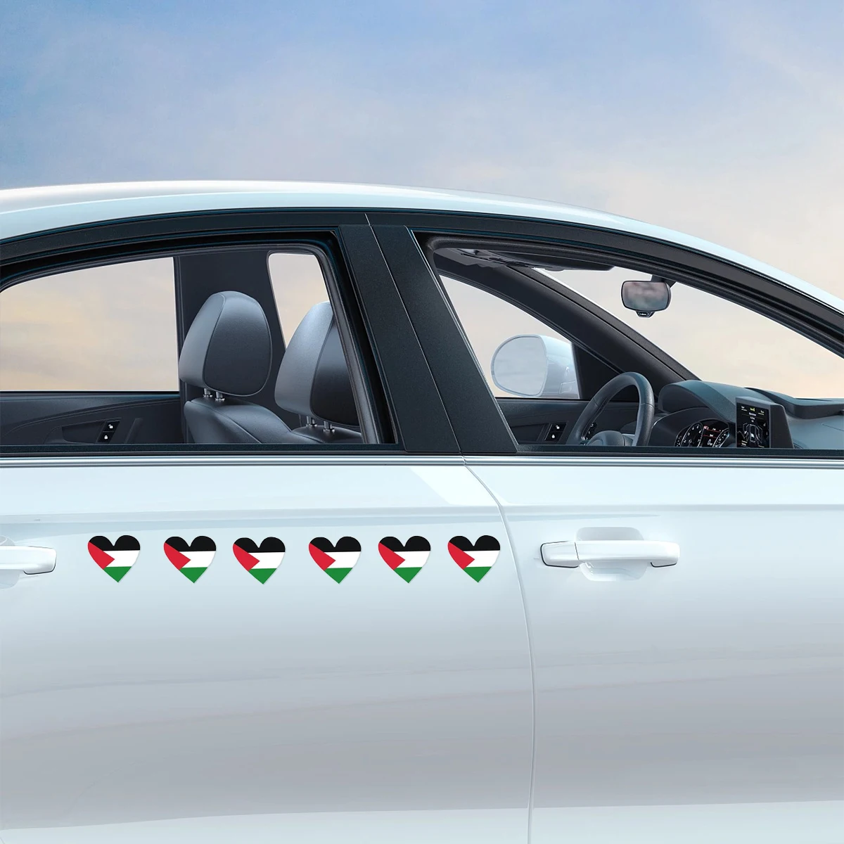 

6 шт./набор, наклейки на автомобиль