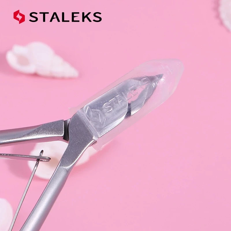 

1pc STALEKS NS-31-4 Stainless Steel Toenail Cuticle Scissors High Precision Dead Skin Scissor Nail Cuticle Nipper Manicure Tool