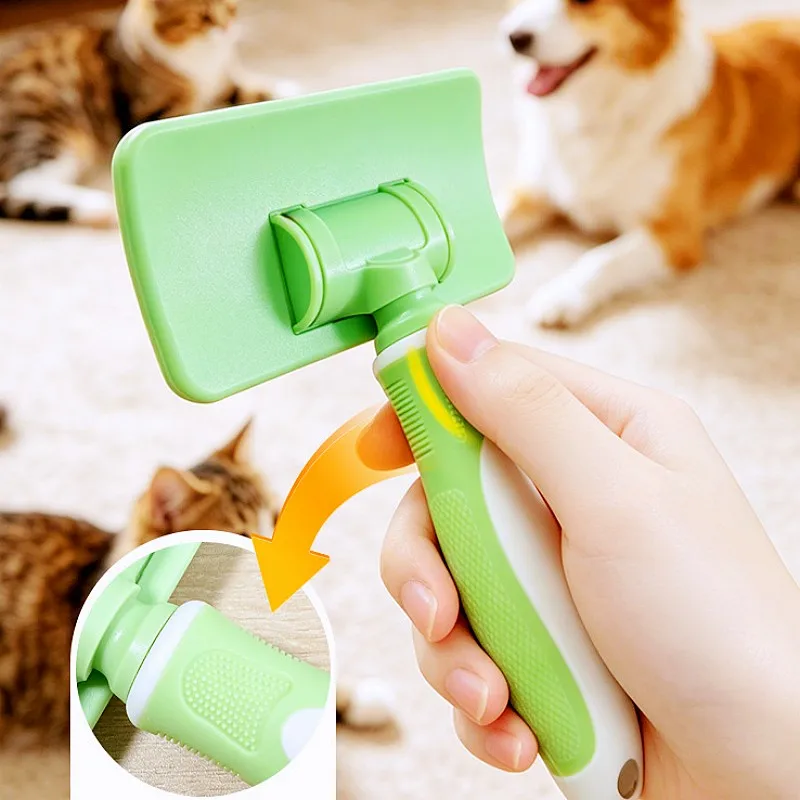 Cepillo quitapelos con masaje para perros y gatos – Accesorio de aseo - imagen 3