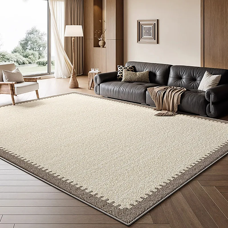 

Simple New Living Room Carpet Light Luxury Large Rug Decor Bedroom Bedside Rug Sofa Coffee Table Floor Mat Home Decoration