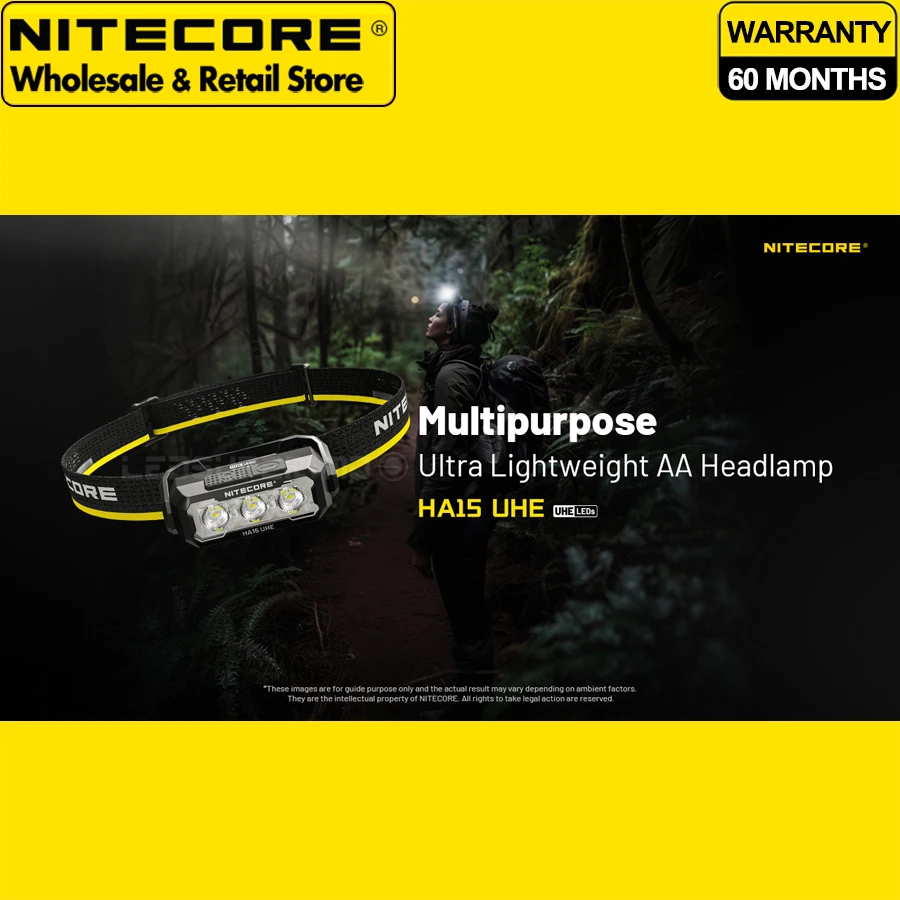 

Заводская цена NITECORE HA15 UHE Многоцелевой сверхлегкий налобный фонарь типа АА 400 люмен для ночного бега, кемпинга, рыбалки, треккинга