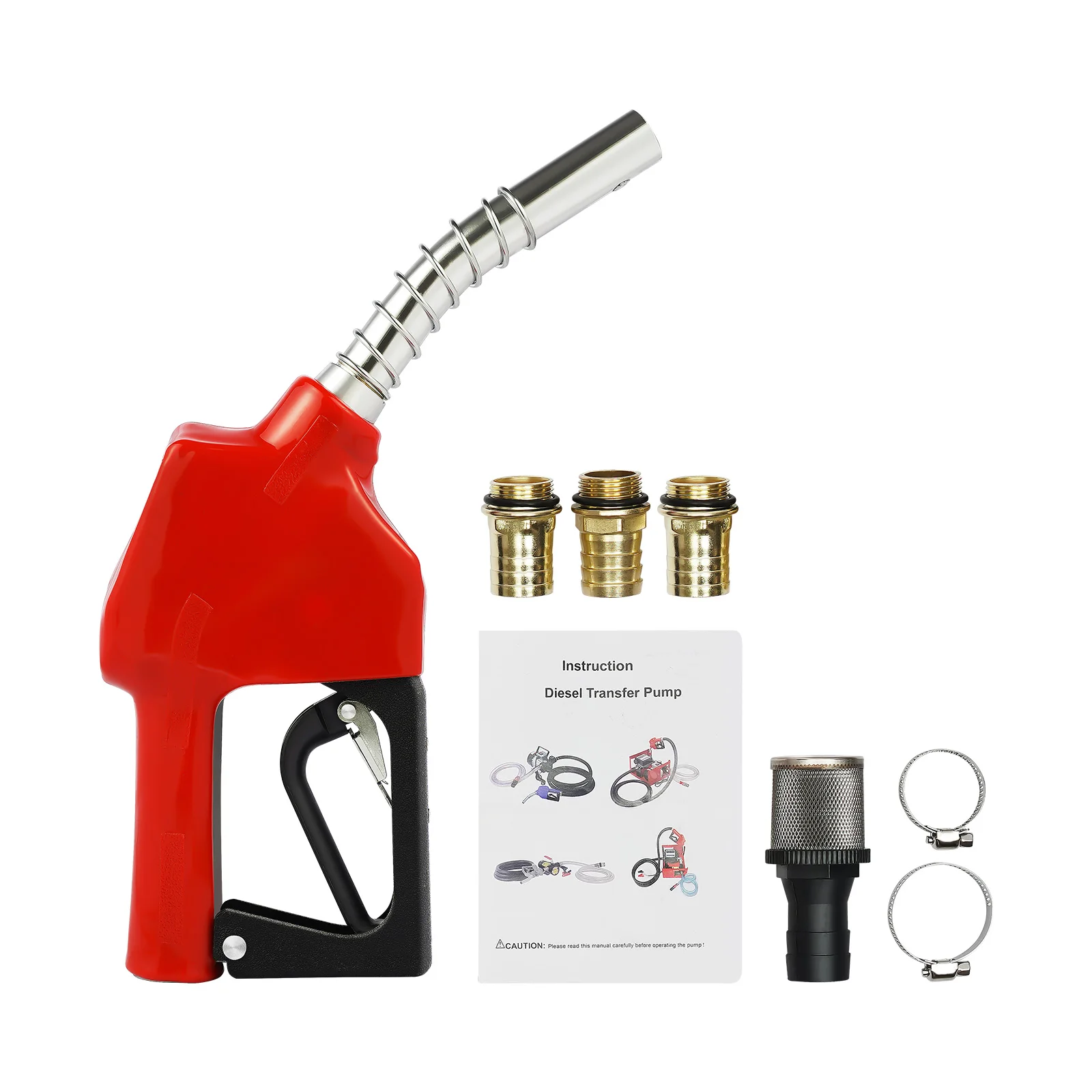 12V/230V Diesel Pump Fuel Oil Pump Automatic Pistol 175W/550W/150W/200W 50L/60L/MIN Self-priming Oil Pump