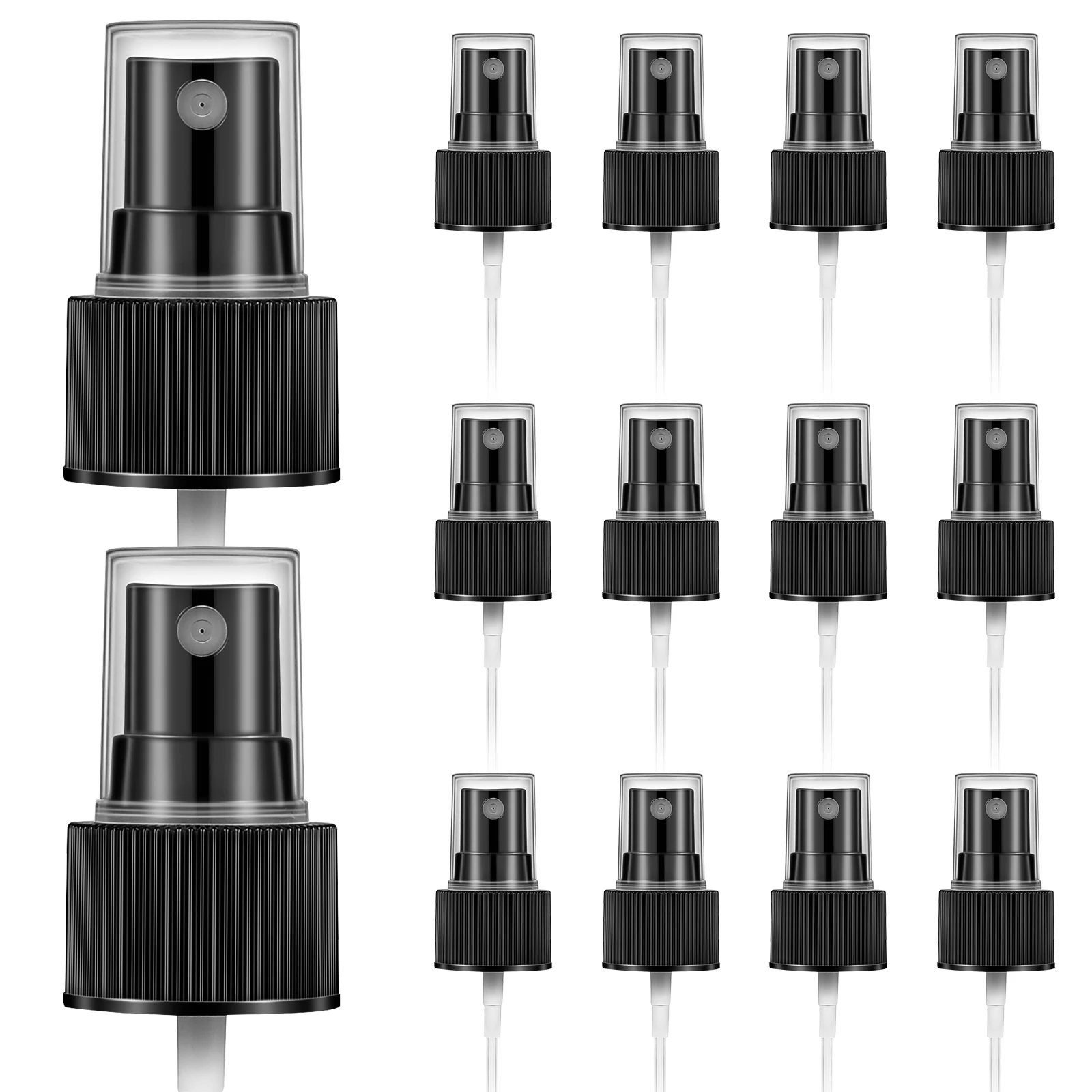 

40pcs Makeup Bottle Nozzle Spray Pump Replacement Fine Mist Non Clogging Lightweight Hygienic Suitable Hair Spray Perfume