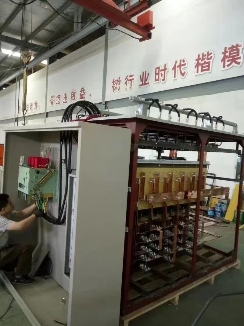 캐나다 600V AC 입력 전압 12V 500A 전기도금 정류기 3상 도금 정류기