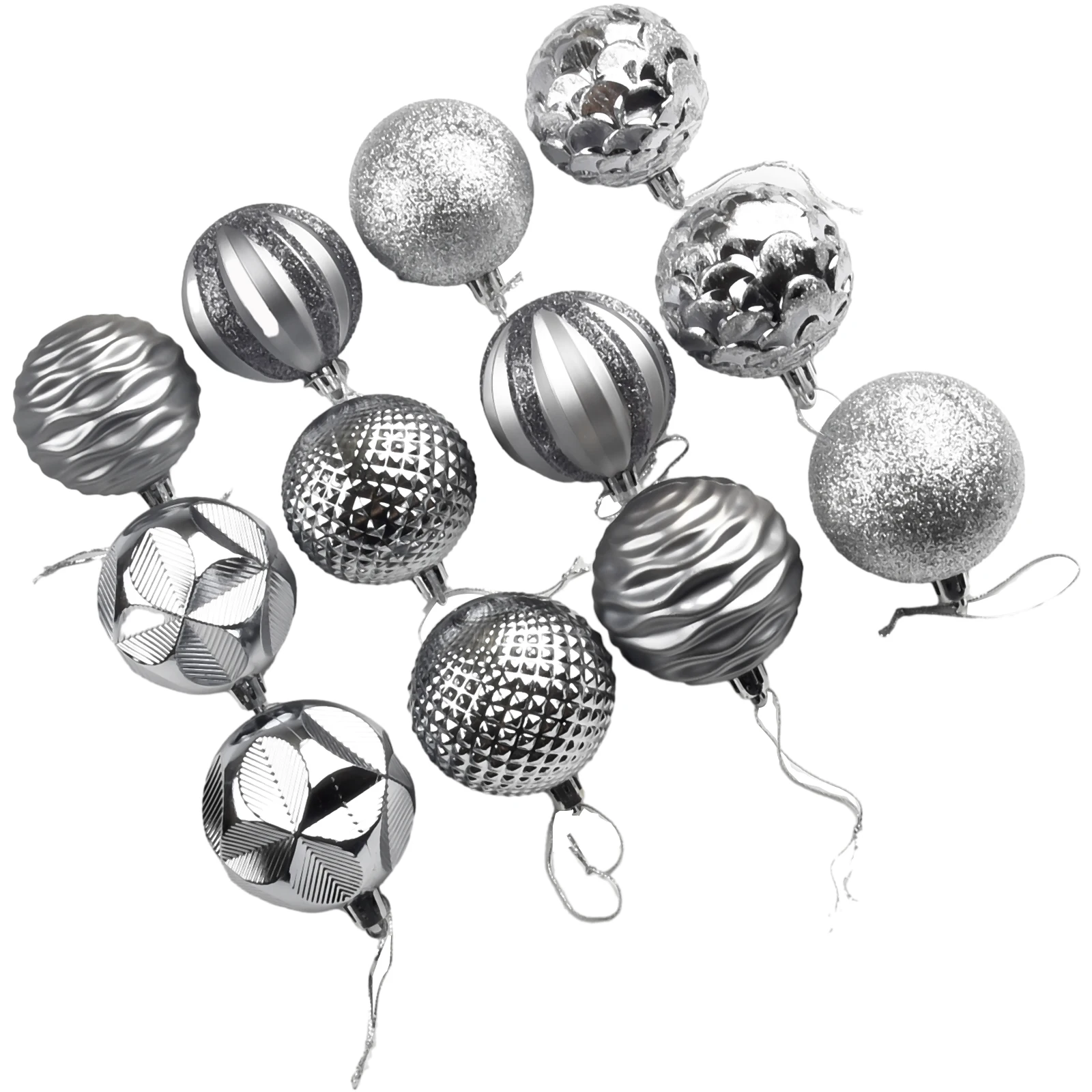 الراقية مطعم عيد الميلاد كرات المنزل فندق زخرفة 12 قطعة/المجموعة الديكور شنقا قصر مكتب بناء حزب الموسمية #4