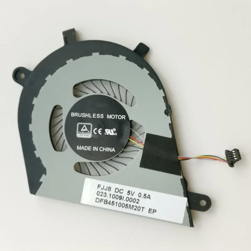 New Cooling Fan For DELL Inspiron 13 7373 7370 5505T 5705T radiator cooler 0DJFK0 DFB451005 M20T FJJ8 023.1009I.0002