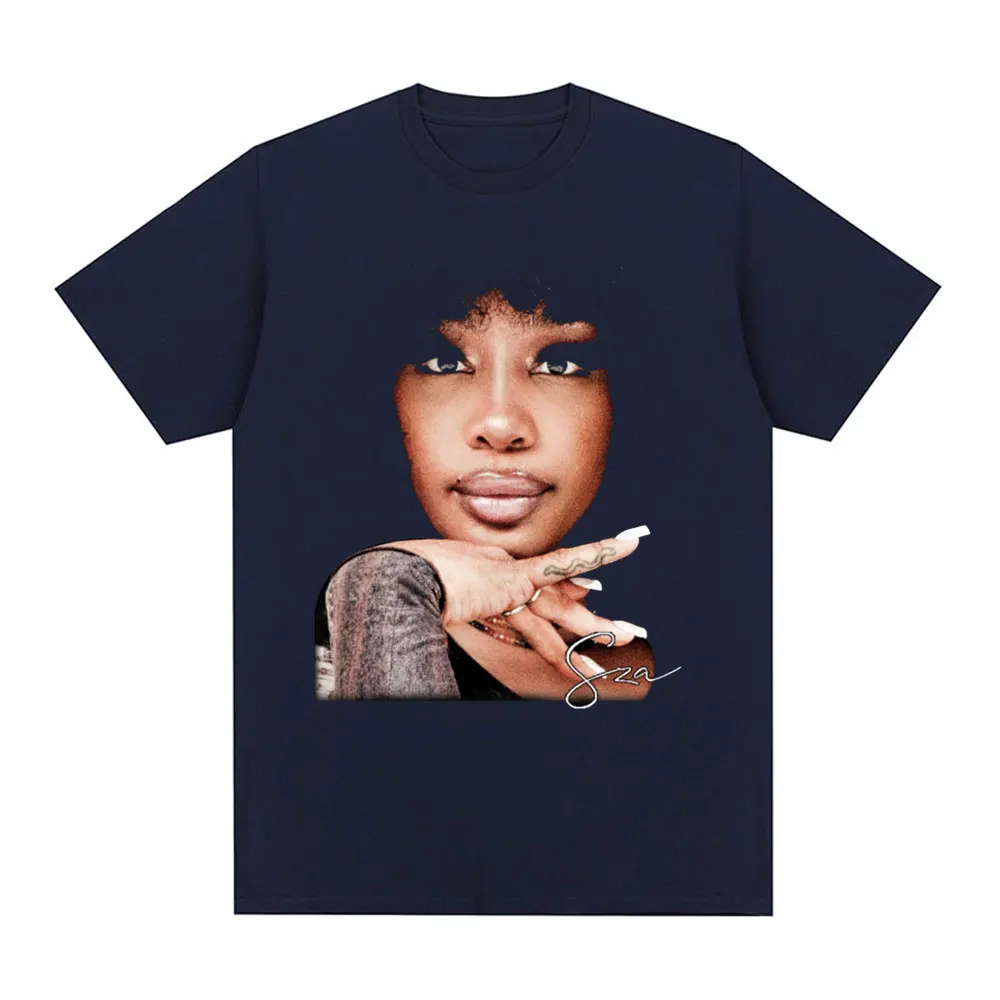 SZA Graphic T-shirts Men Women Clothing Fashion Hip Hop T-shirt Summer Cotton Casual Short Sleeve Oversized T Shirts Streetwear