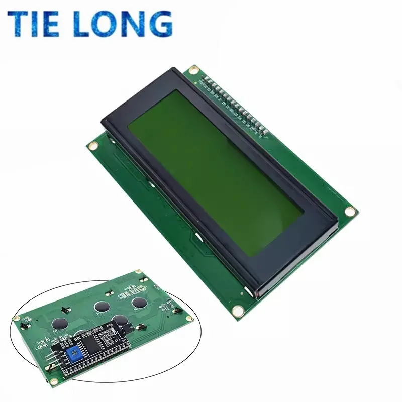 LCD2004+I2C 2004 20x4 2004A Blue/Green screen HD44780 Character LCD /w IIC/I2C Serial Interface Adapter Module For Arduino