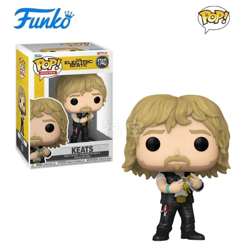 Genuine Funko Pop The Electric State Action Figure Keats Michelle Cosmo Herman Vinyl Sculpture Dolls Limited Collection Gift Toy