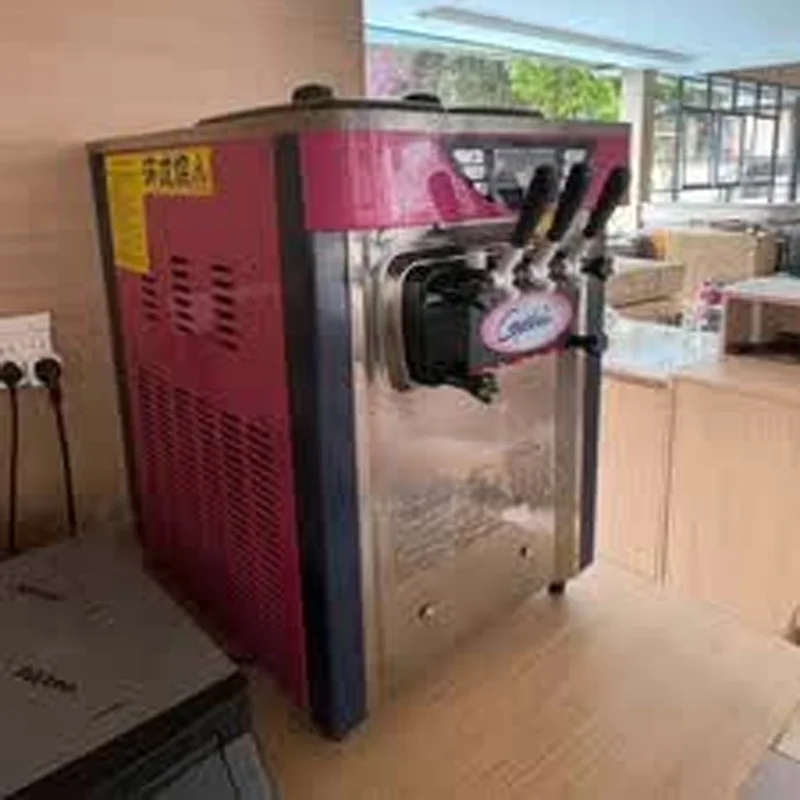 

Высококачественная коммерческая автоматическая настольная машина для мягкого мороженого (йогурта) на 3 вкуса, недорогая, в продаже