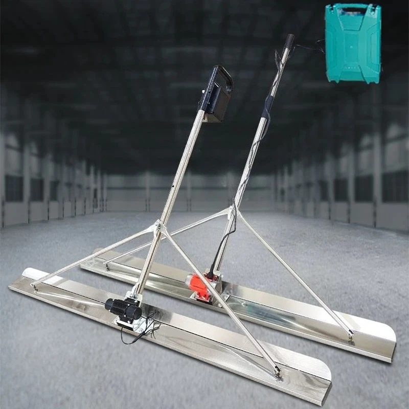 Electric Level Floor Vibration Ruler Mortar Vibrator Screed Concrete Leveling Machine Cement Road Leveling Machine