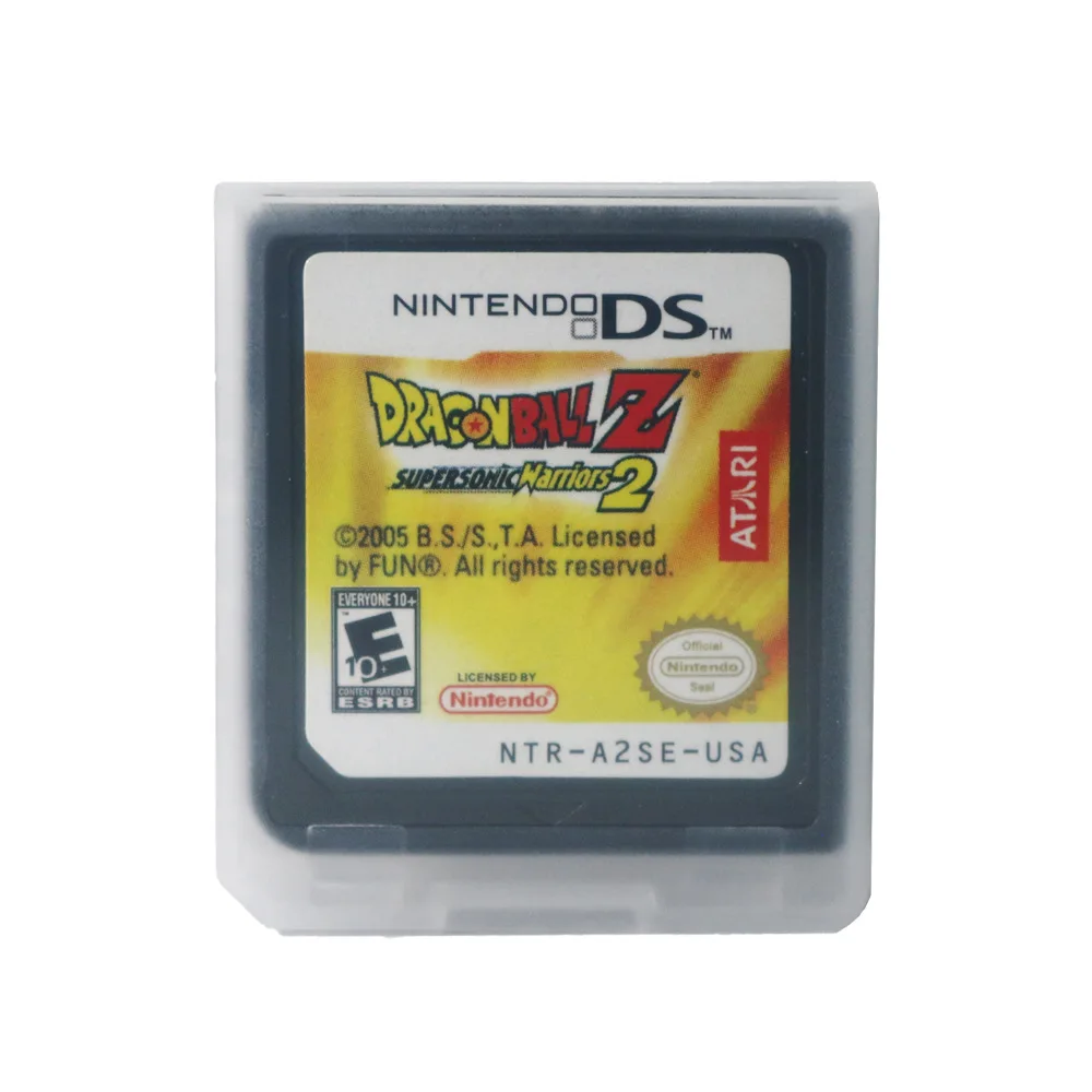 Dragon Ball Z DS Series Video Game Console Card Dragon Ball Attack of the Saiyans Dragon Ball Supersonic Warriors 2 For NDS/3DS