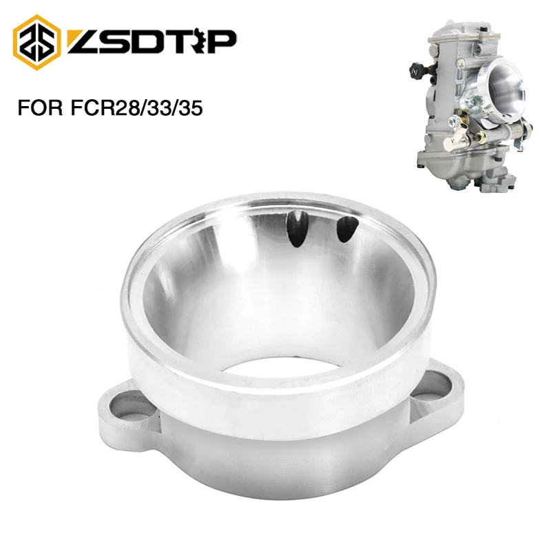 ZSDTRP FCR Carburetor Air Filter Adapter Airbox Intake Adapter For FCR28 FCR33 FCR35