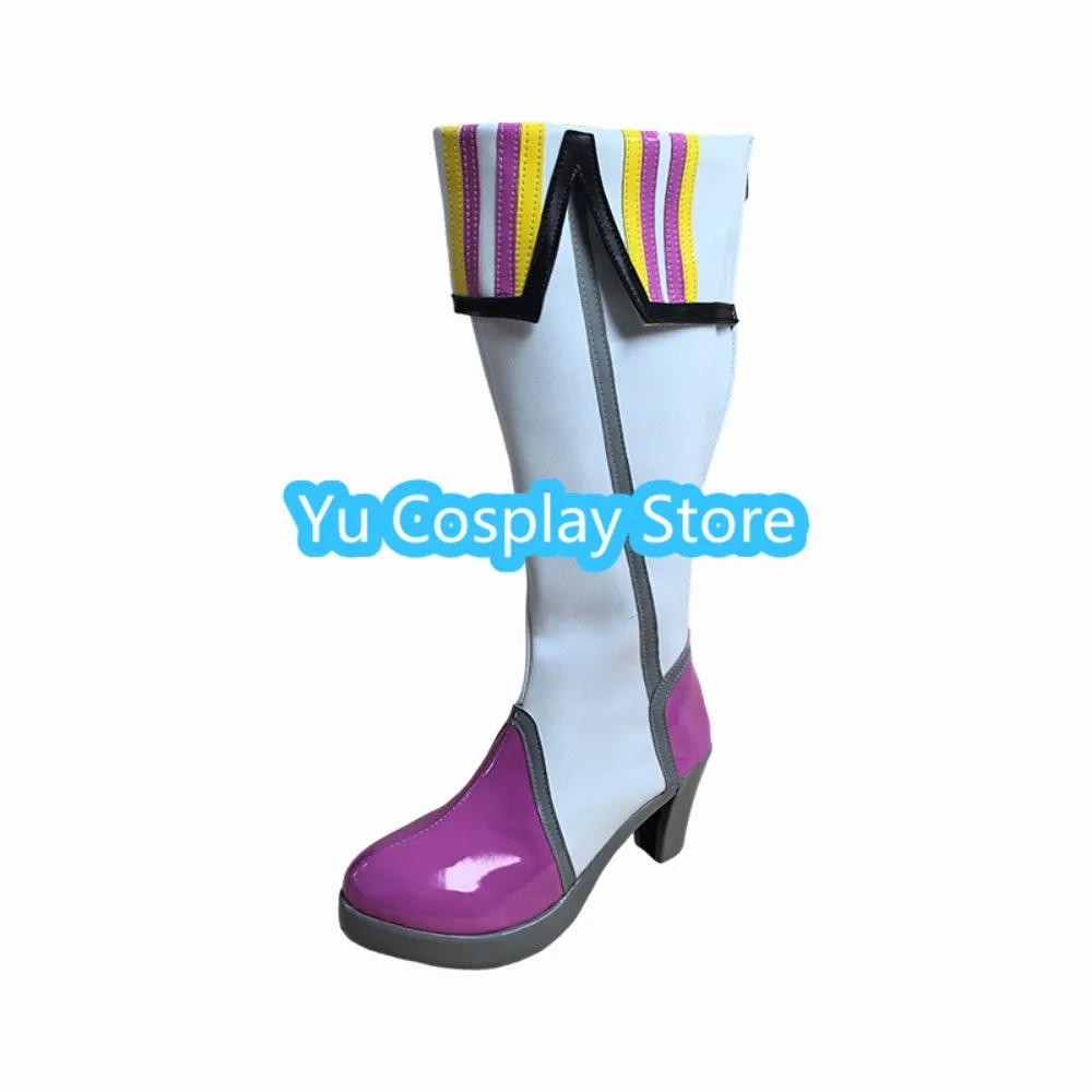 Buty do cosplayu Pretty Rhythm Laala Manaka na wystawę anime, występ, buty do cosplayu anime, botki, kostiumy na Halloween, rekwizyty