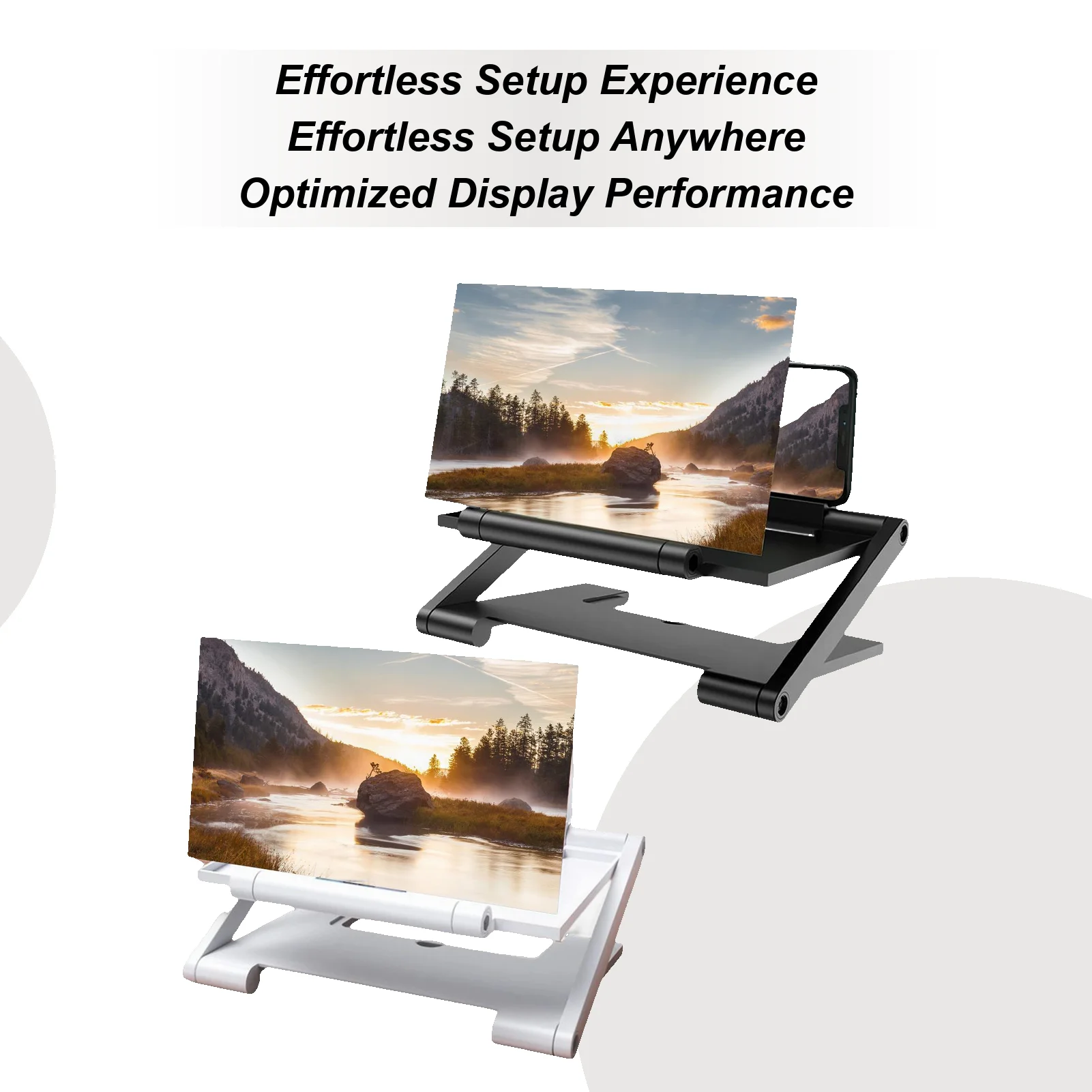 Phone Screen Amplifier 3D High-definition Mobiles Phone Amplification Projection Screen Foldable Adjustable Display Amplifier