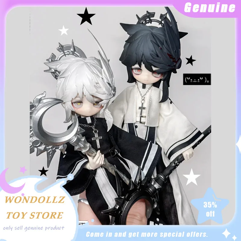 

Genuine 1/8 Bjd Lunar Lore Blind Box Kawaii Action Figure Movable Joint Doll Desktop Ornament Collection Model Surprise Gift