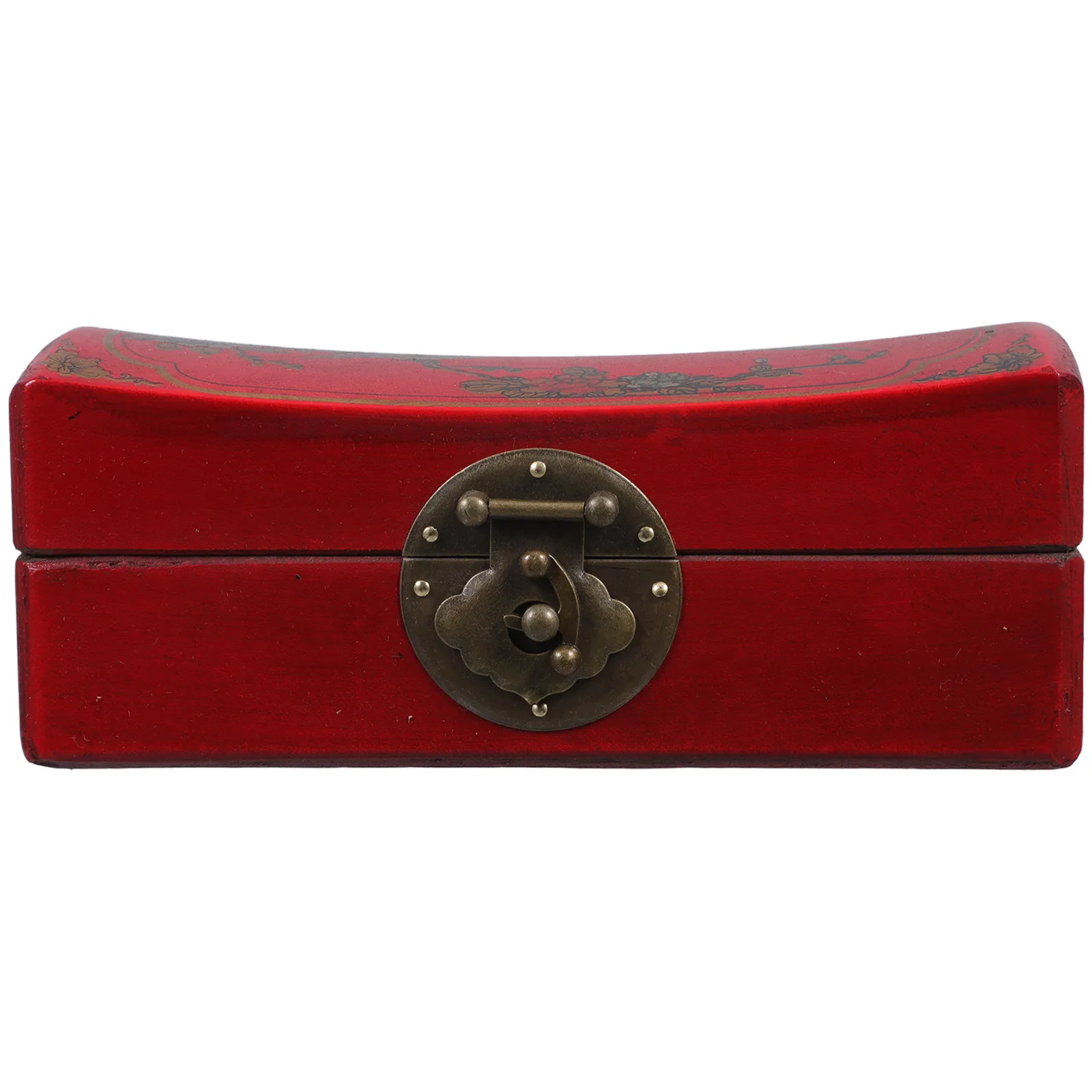

Vintage Wooden Jewelry Box with Lid for Necklaces Earrings Rings Bracelets Brooches Hairpins Trinkets Watches Desktop Nightstand