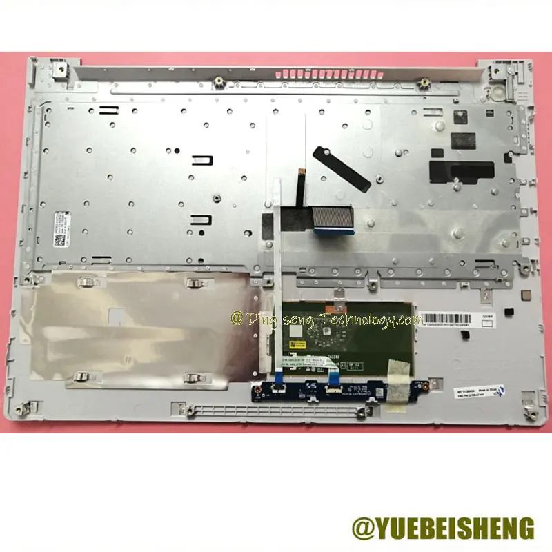 YUEBEISHENG              New/org for Lenovo ideapad 510-15 Palmrest US keyboard upper cover Touchpad assembly 5CB0L37533