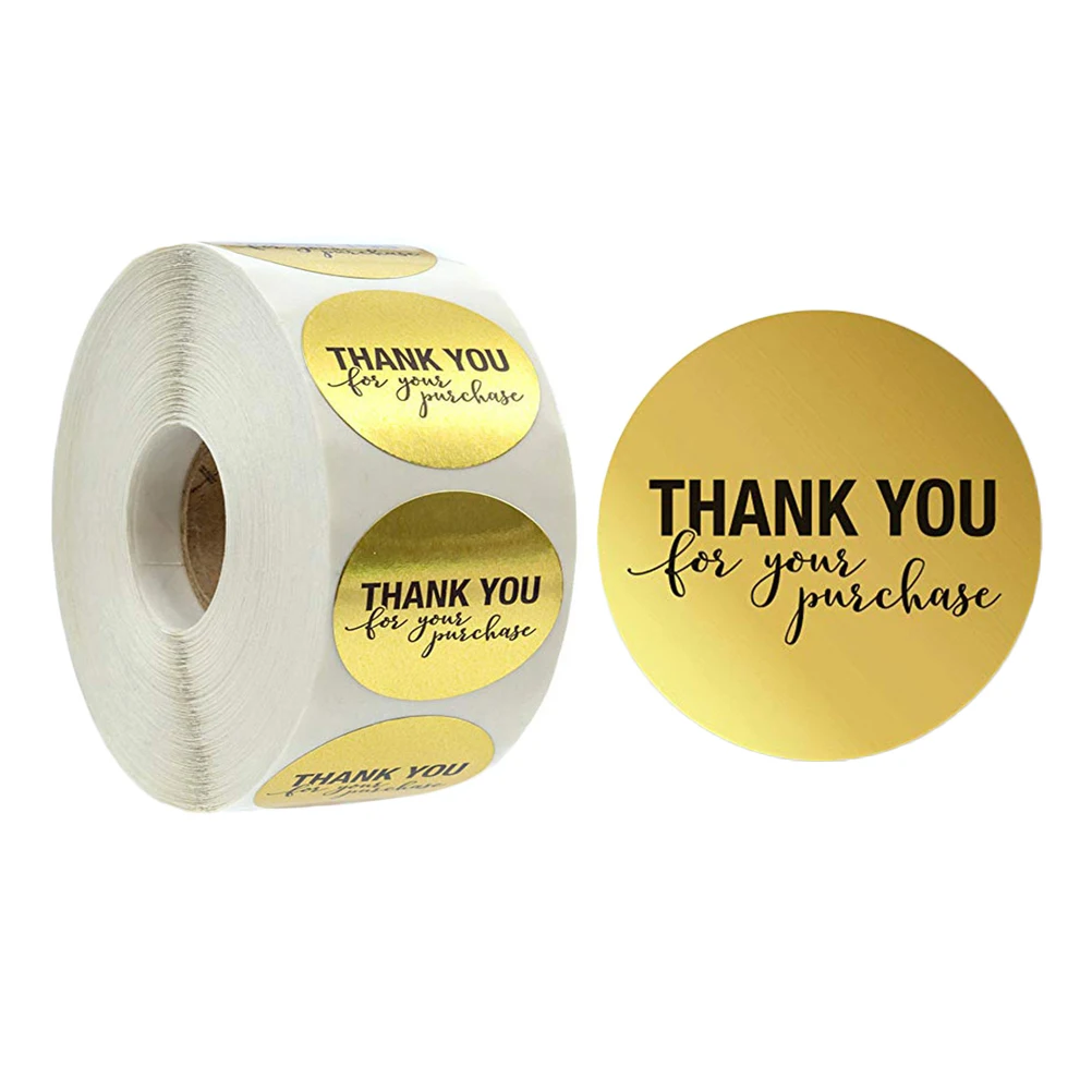 

Golden Sticker Tab Scrape Sticker Craft Kraft Food Labels Self-Adhesive Removable Lettering Sticker for Baking Shop