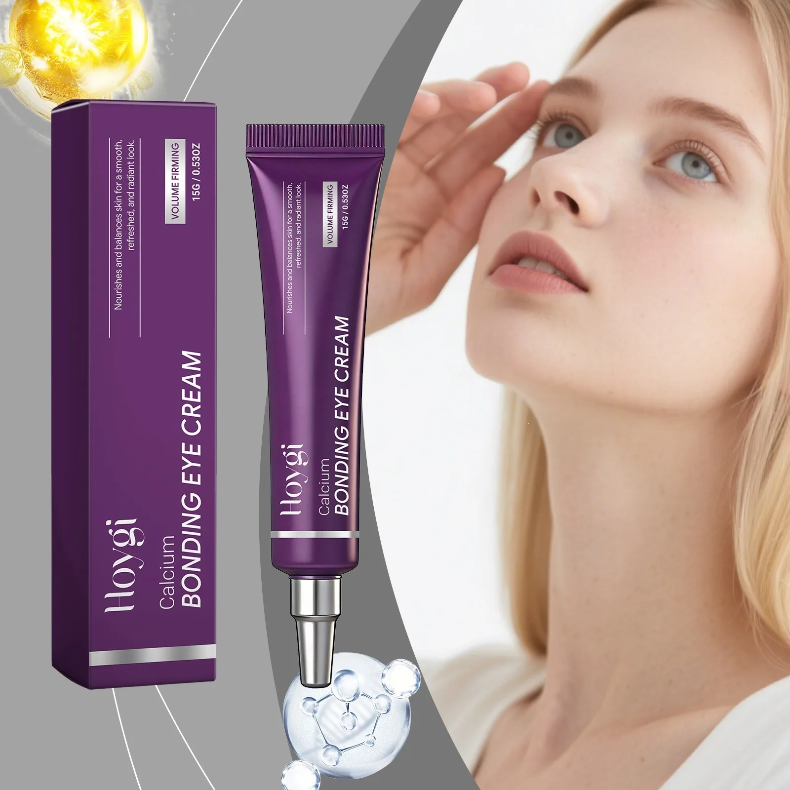

Firming Hydrating Eye Cream Light Texture Moisture Lock Brightening Eye Skin Smoothen Fine Texture Gentle Daily Eye Care Product
