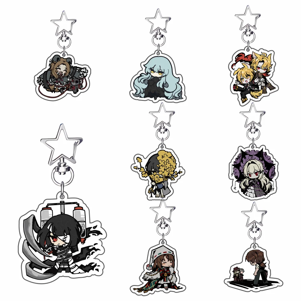 Game LimbusCompany Acrylic Stand Gregor Don Quixote Ryōshū Yi Sang Faust Model Display Goods Collection Desk Ornament keychain