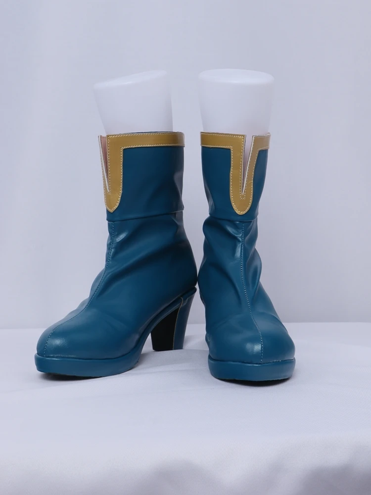 

Puella MagiMadoka Magica Miki Sayaka Cosplay Shoes Boots Game Anime Carnival Party Halloween Chritmas Boots