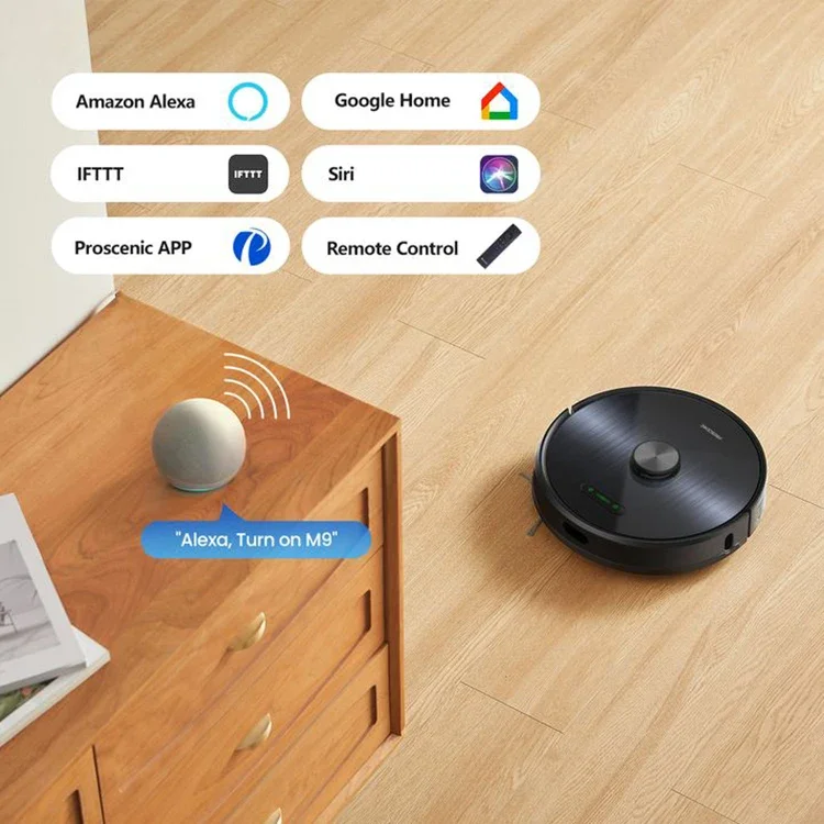 2025 Multifunctionele stofzuigerrobot van uitstekende kwaliteit M9 robotstofzuigerrobot