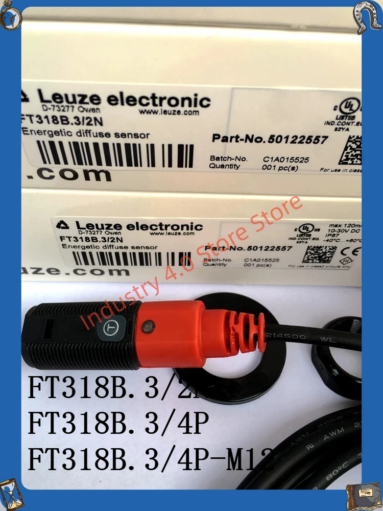 

FT318B.3/2N Photoelectric Switch Brand New FT318B.3/4P FT318B.3/4P-M12