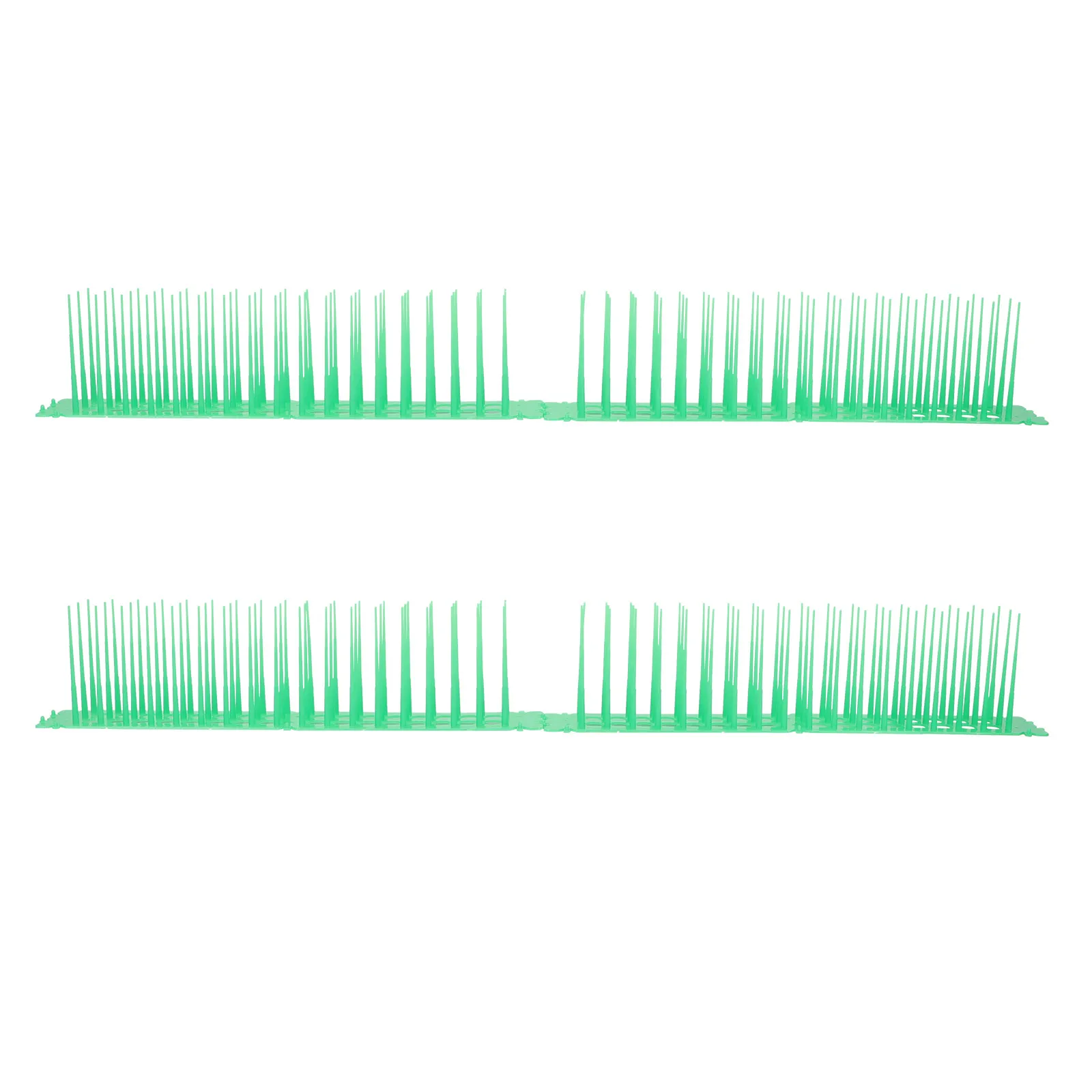 2Pcs Bird-Repellent Spike Plastic Cat Scat Spike Mat Garden Protection Outdoor Anti-Cat Thorn Strip for Courtyard Balcony